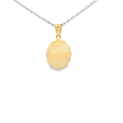 14K PENDENT BAPTISM MEDAL