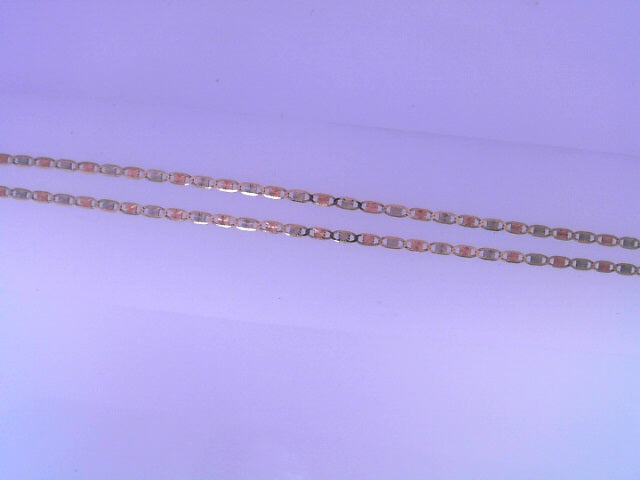 CHAIN 14KC Valentino 1.5g 22'' TriGold 1.35mm