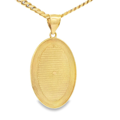 PENDANT 14KP 5.3G GUADALUPE DC 3TONE