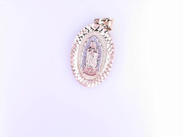 PENDANT 14KP 5.3G GUADALUPE DC 3TONE