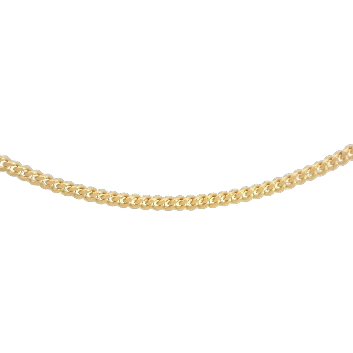 CHAIN 14KC 5.0G MIAMI 18'' 1.7MM CUBAN