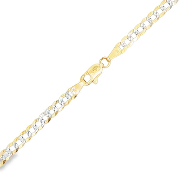 14 KARAT CUBAN MIAMI CHAIN DC PAVE