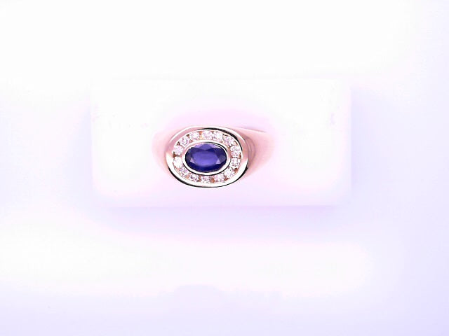 14 KARAT RING SIZE 10 WEIGHT: 11.4G : NATURAL DIAM