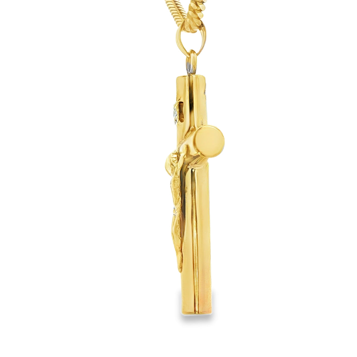 14KP 6.2G JESUS CROSS 2TONE