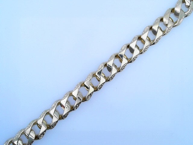 14 KARAT CUBAN MIAMI BRACELET LENGTH 8 WEIGHT: 35.