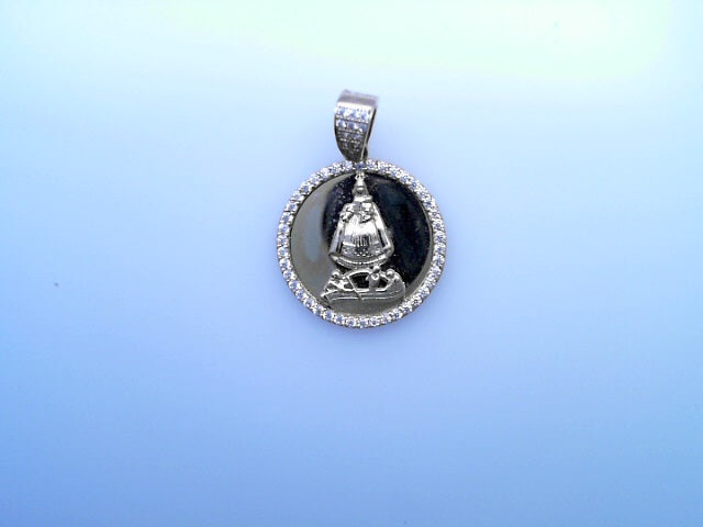 14K PENDENT 3.7G CARDIDAD CZ CARIDAD DEL COBRE