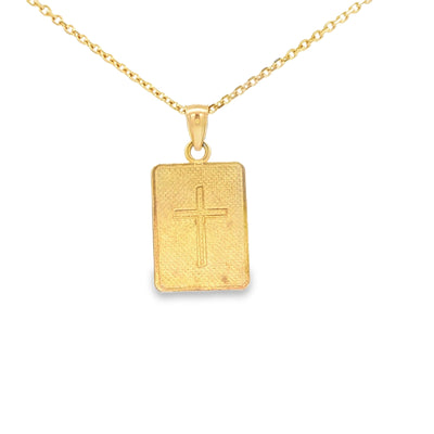 14K  PENDENT FIRST COMMUNION MEDAL