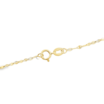 14 KARAT CHAIN TWISTED MIRROR