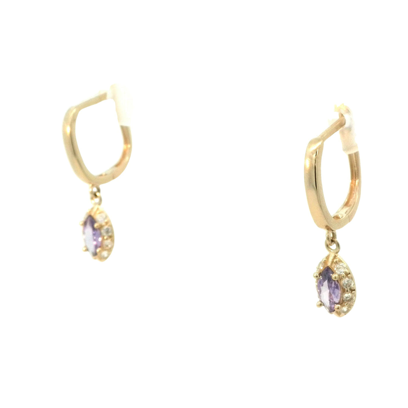 EARRINGS 14 Karat Weight: 2.0G