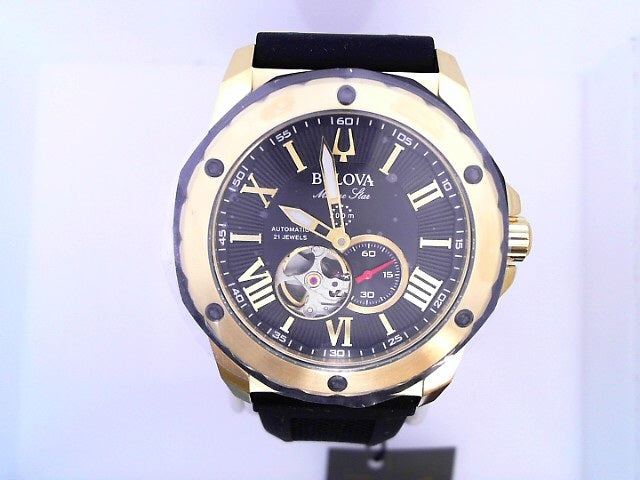 YELLOW WATCH STRAP/BRAC.: BRACELET CLASP: DEPLOYME