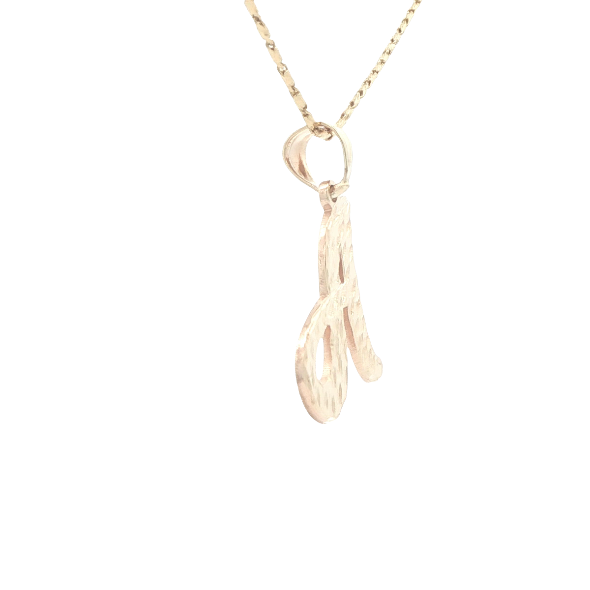 14 KARAT CHARM DC LETTER A