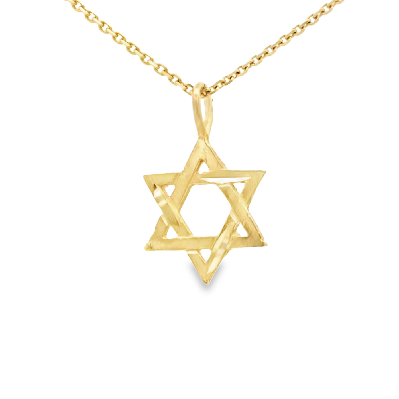 PENDANT 14K STAR DAVID DC STAR OF DAVID