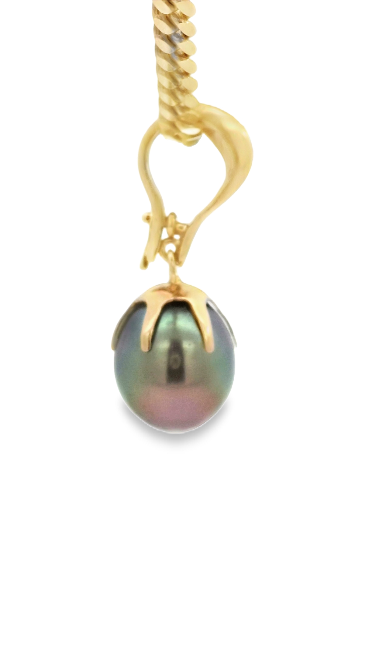 14 KARAT PENDANT 10MM TAHITIAN PEARL