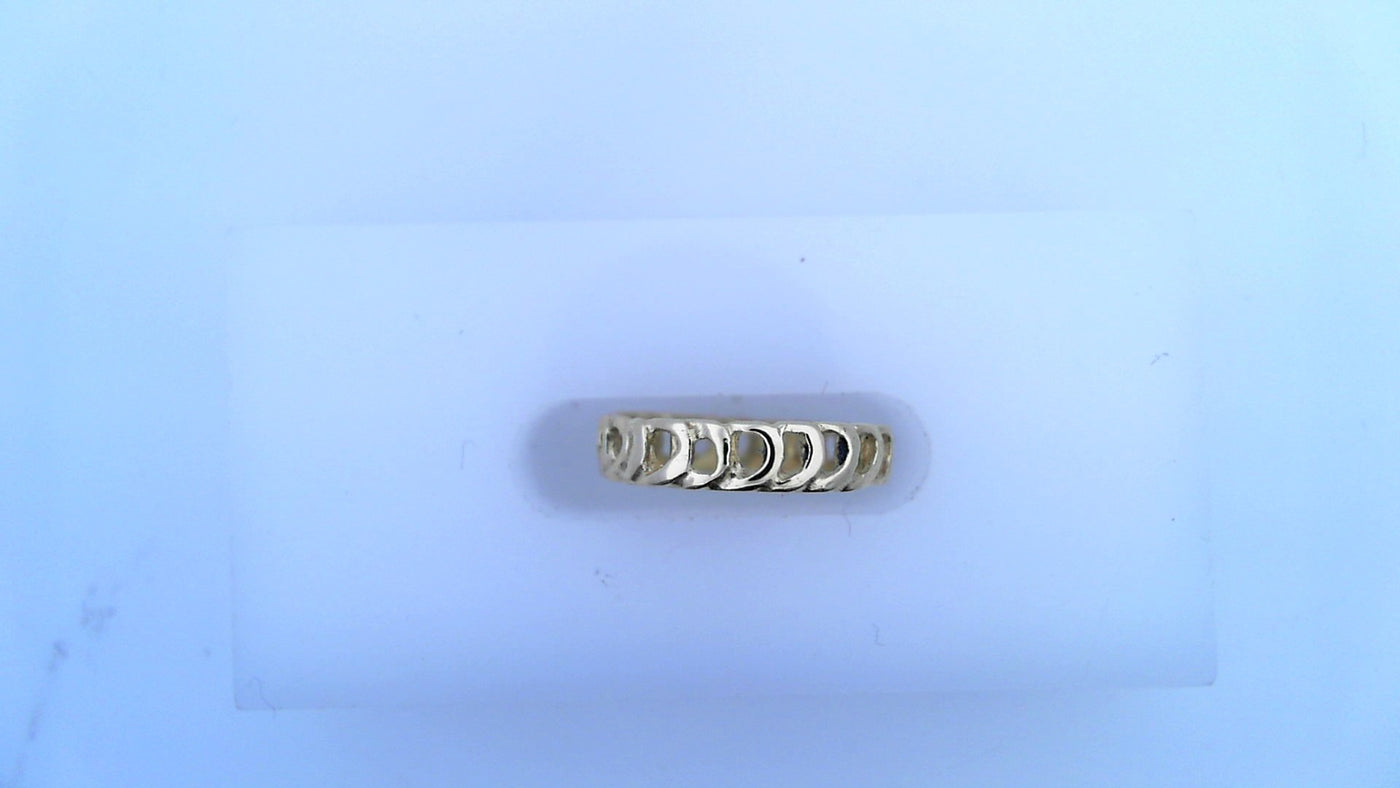 14 KARAT RING SIZE 3 WEIGHT: 1.2G : 2.9MM CUBAN IT