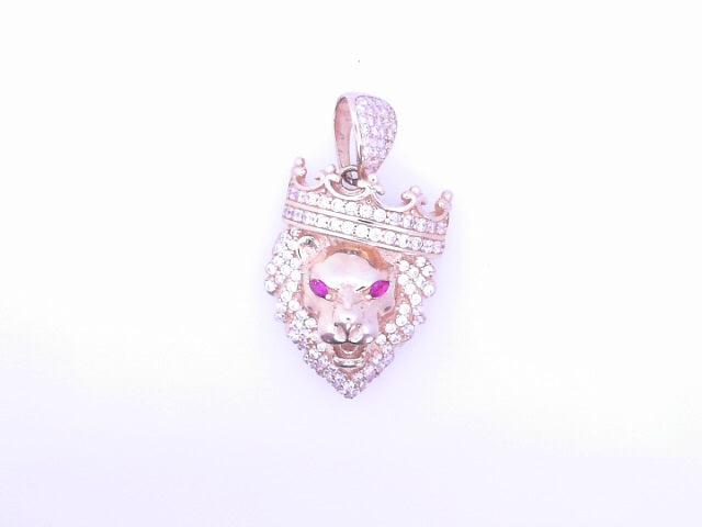 14 KARAT CHARM WEIGHT: 8.3G
CZ LIONS HEAD CROWN R