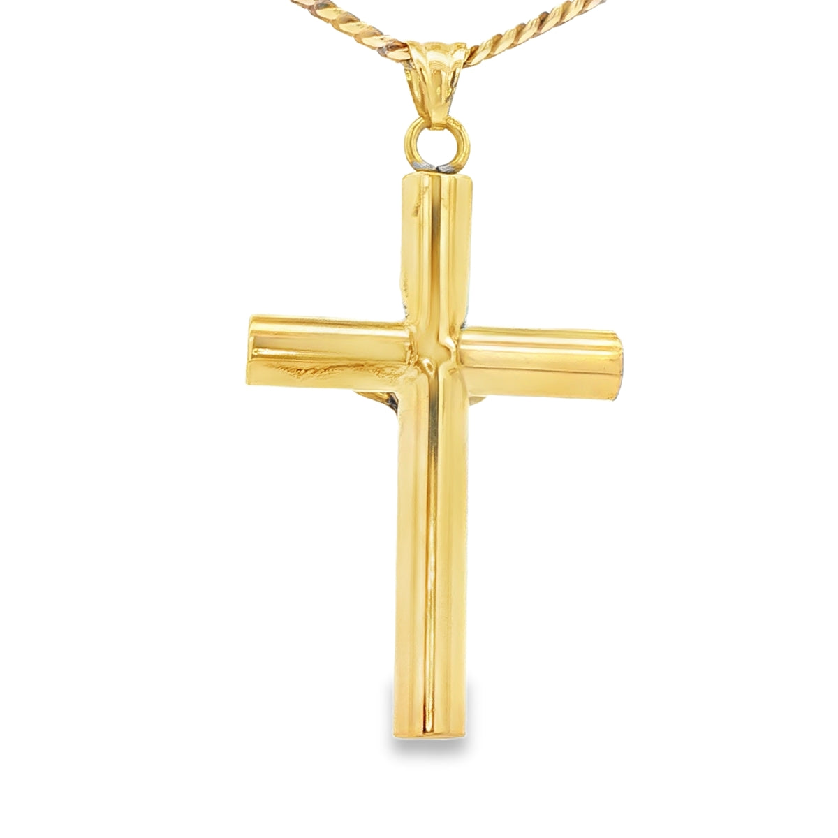 14KP 6.2G JESUS CROSS 2TONE