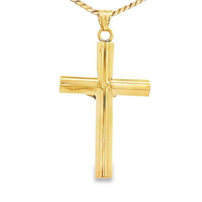 14KP 6.2G JESUS CROSS 2TONE