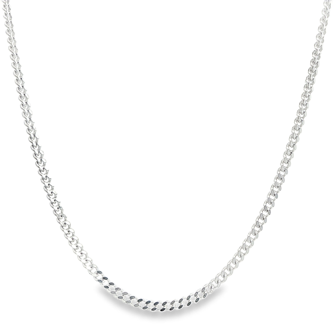 STERLING SILVER CUBAN MIAMI CHAIN