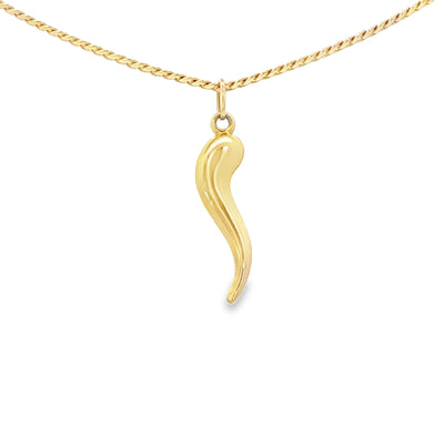 14 KARAT CHARM ITALIAN HORN