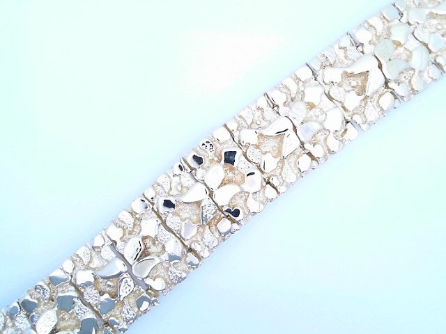 14 KARAT BRACELET LENGTH 8 WEIGHT: 43.8 : 16.5MM I