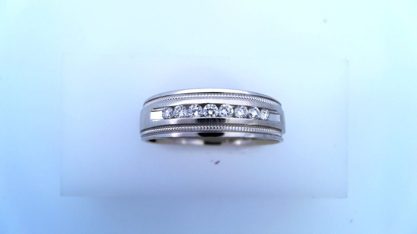 14 KARAT RING SIZE 11 WEIGHT: 5.3G : 4.8MM NATURAL
