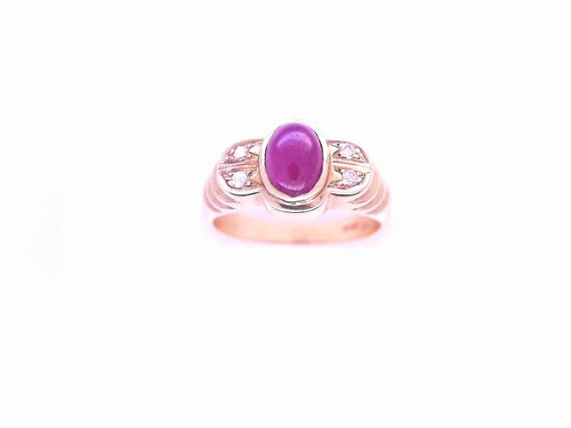 18 KARAT FASHION RING SIZE 6 WEIGHT: 4.3G : NATURA