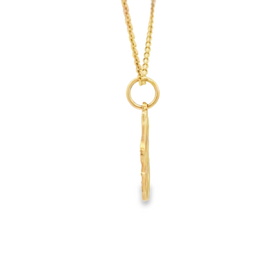 14K  PENDENT  GOOD LUCK DC CHINESE LETTERS GOOD LUCK