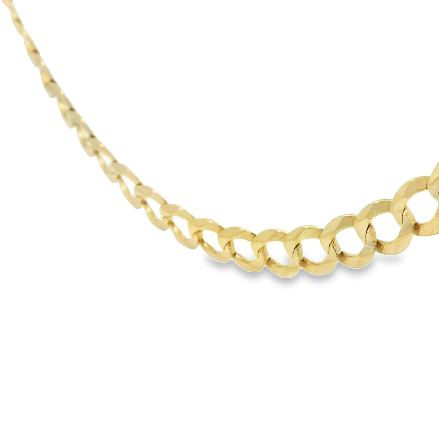 14K Cuban Italian Curb Chain