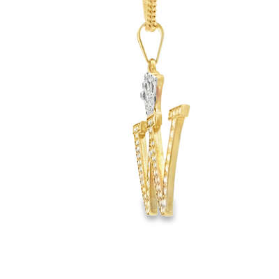 14KP 2.4G W LTR CZ CROWN W LETTER