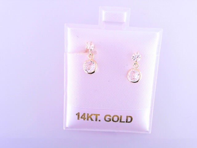 14 KARAT STUD EARRINGS WEIGHT: 0.2G
OWL