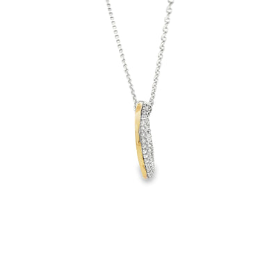 PENDANT 14K 2.2G HEART CZ
