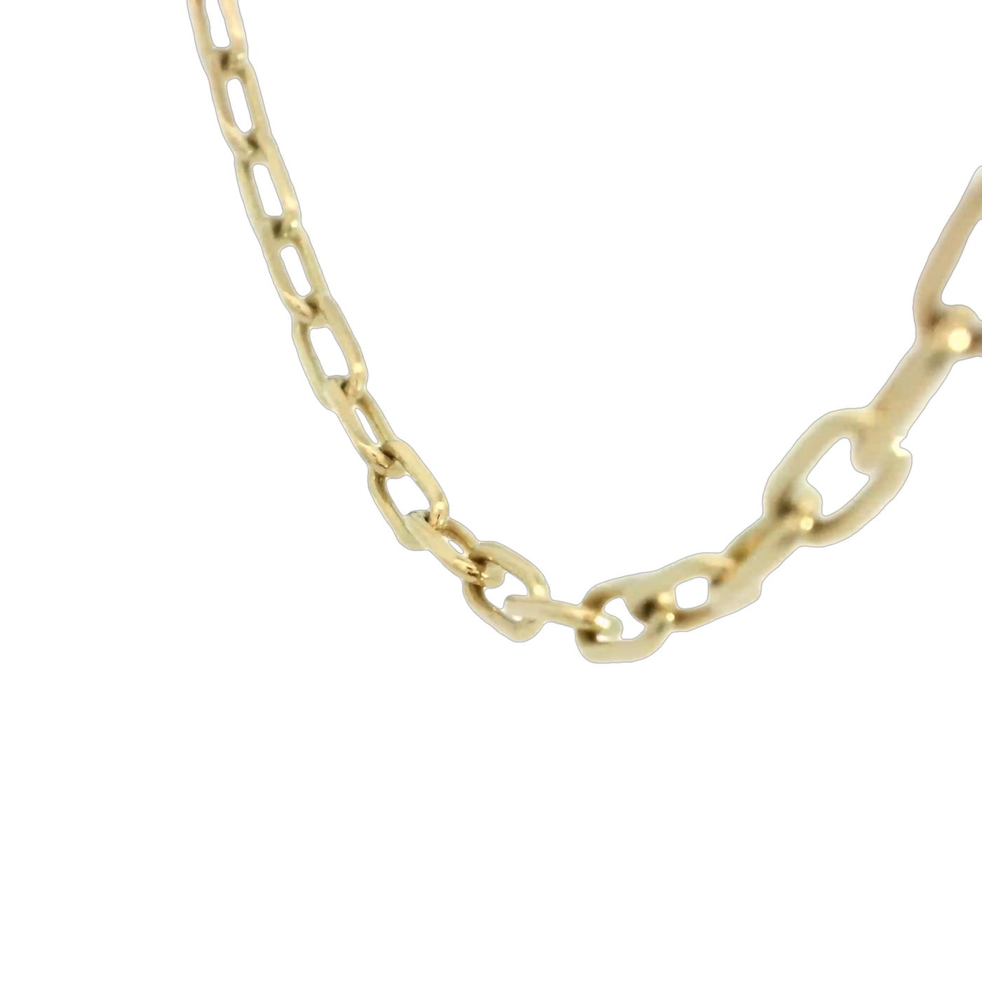 18K PAPERCLIP CHAIN