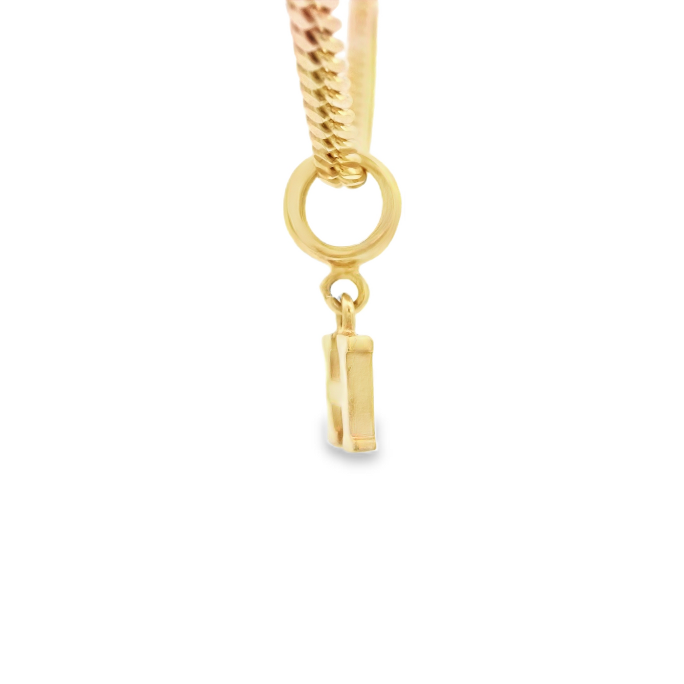 PENDANT 14K H Letter BailRing