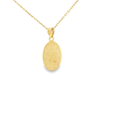 PENDANT 14K MEDALLA MILAGROSA