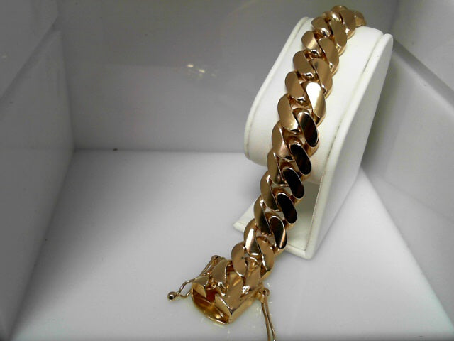 BRACELET 14KB 141.0G 16MM 8.5'' MIAMI CUBAN