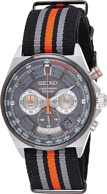 Seiko Men's SSB403 10 Bar Chrono Stainless Steel Watch