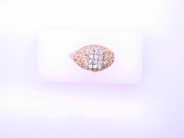 14 KARAT RING SIZE 10 WEIGHT: 11.4G : NATURAL DIAM
