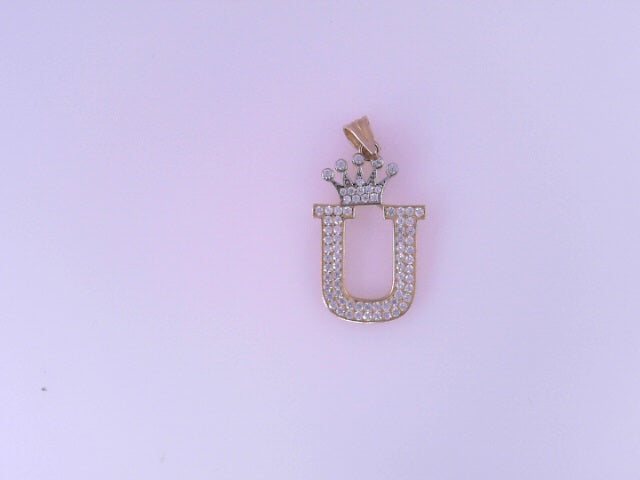 14KP 1.9G U LTR CZ CROWN U LETTER