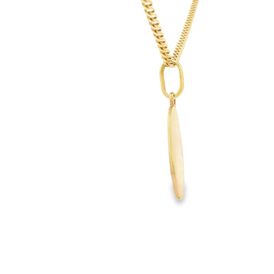 PENDANT 18K 2.7G DIVINO NINO OVAL