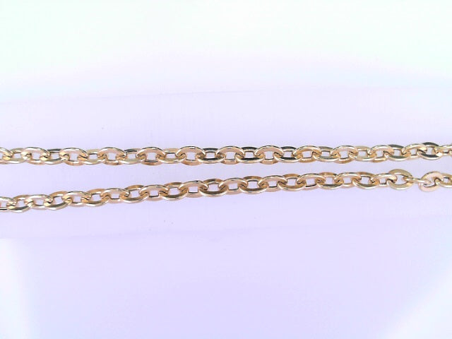 CHAIN 14KC 8.6G ROLO 19'' OVAL ROLO