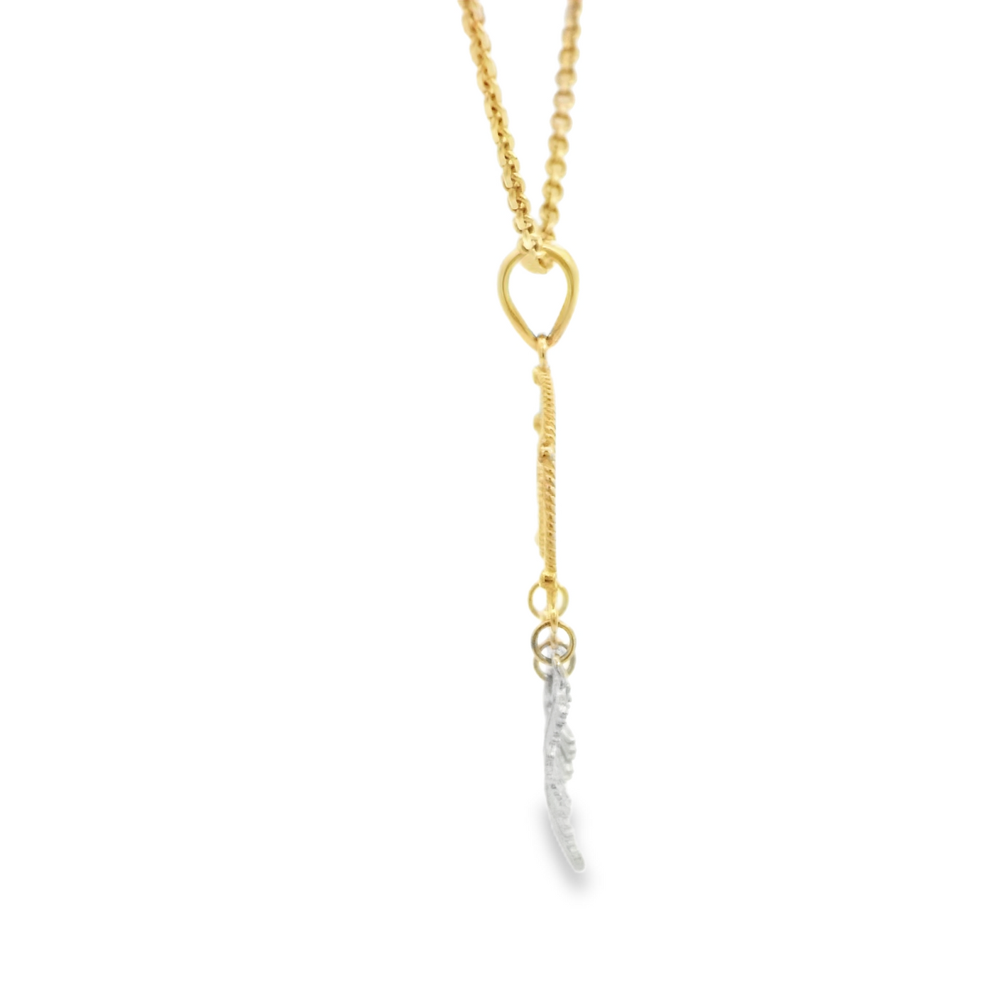 14 KARAT CHARM  2TONE DREAM CATCHER