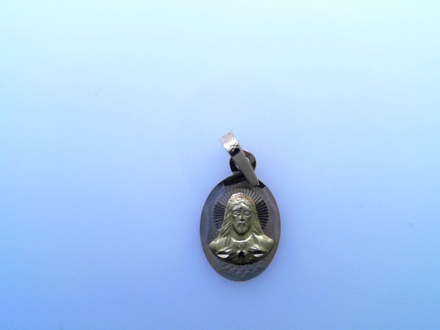 PENDANT 14K 0.8G PENDANT 3TONE JESUS