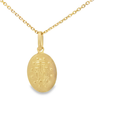 PENDANT 14K Milagrosa Medal