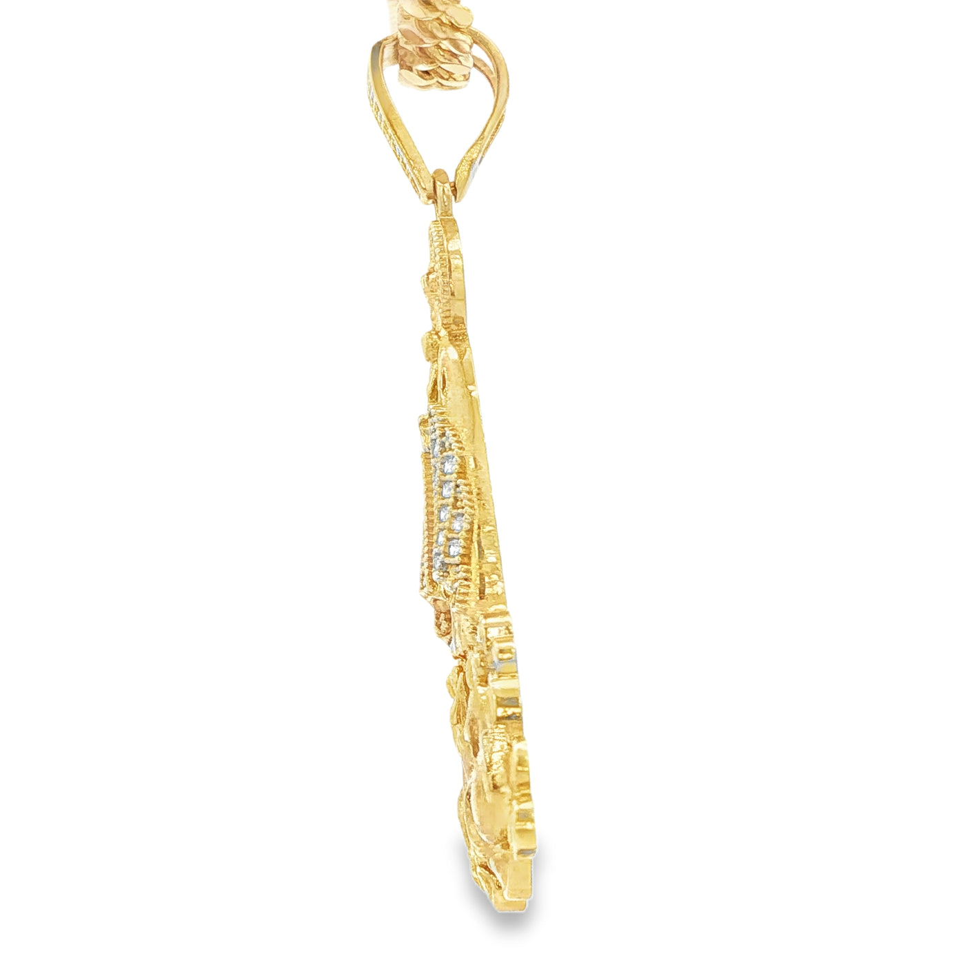 14KP 7.7G VIRGEN CZ CARIDAD