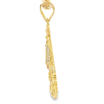 14KP 7.7G VIRGEN CZ CARIDAD