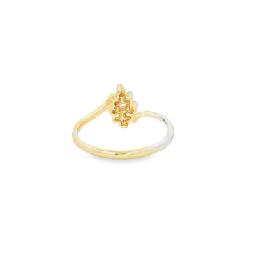 14 KARAT RING SIZE 6.5 WEIGHT: 1.8G : NATURAL DIAM