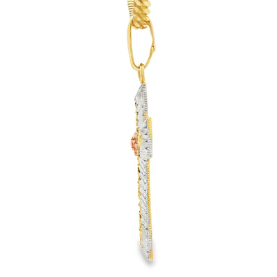 14 KARAT CHARM WEIGHT: 2.7G
SIZE/ OTHER: DC CROSS