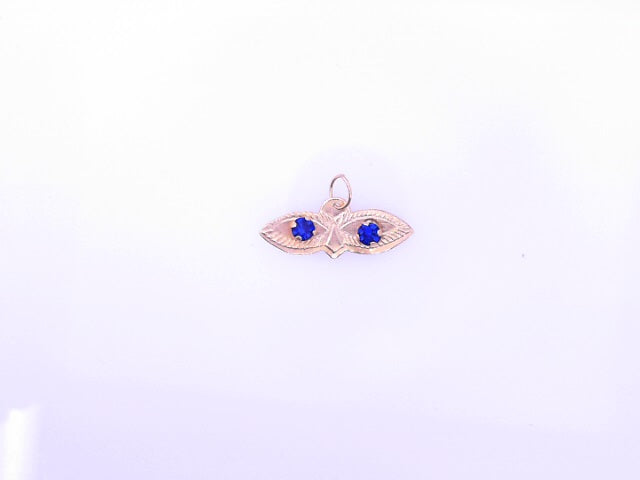 PENDANT 14K 0.3G Cz Eyes Santa Lucia Color