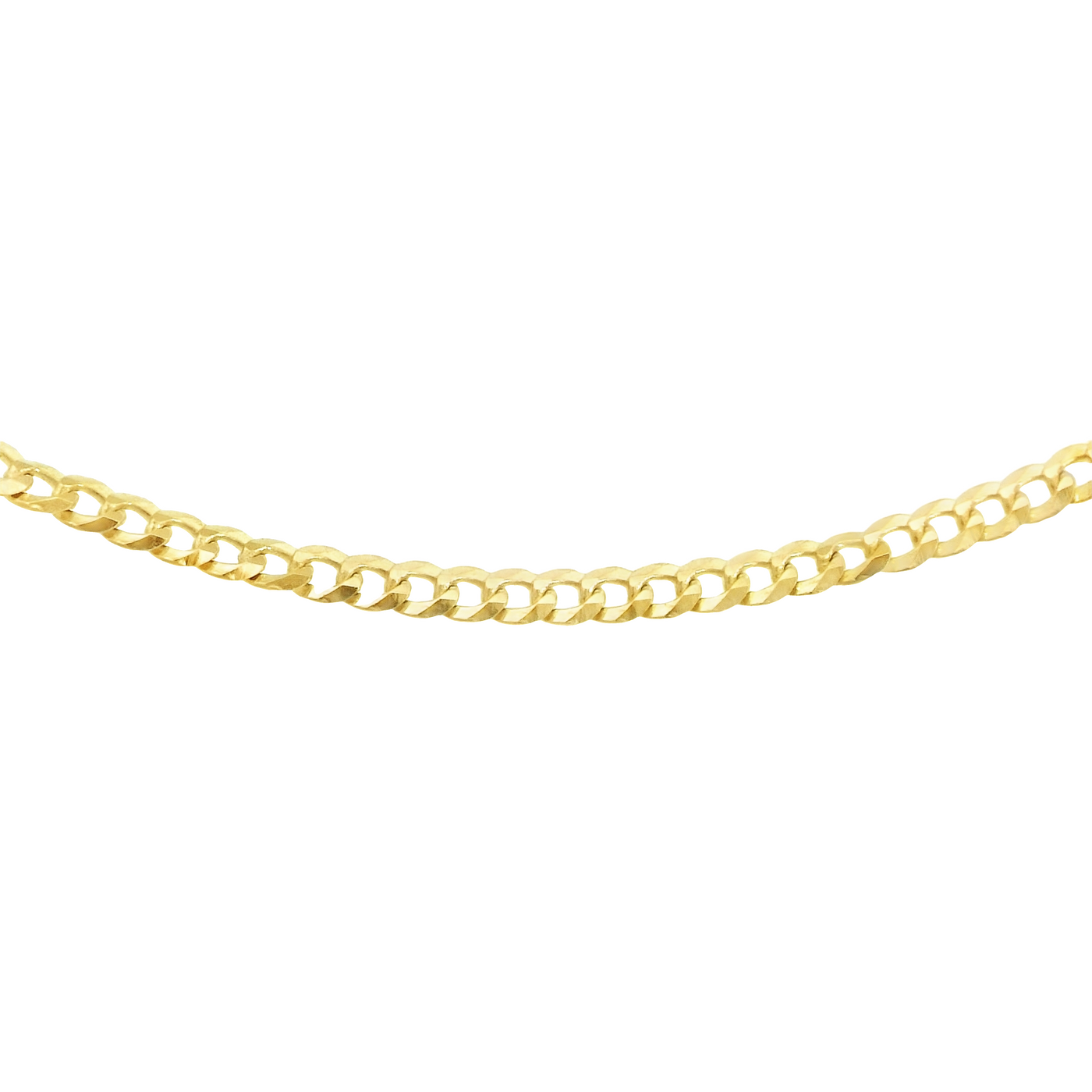 14K Cuban Italian Curb Chain