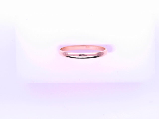 14 Karat Ring Size 5.5 Weight: 0.9G : 1.6MM BAND